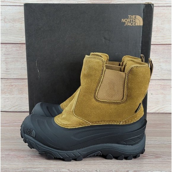 NEW The North Face Chilkat Winter Boots Men\'s Size 8 Pull On Waterpoof Shoes
